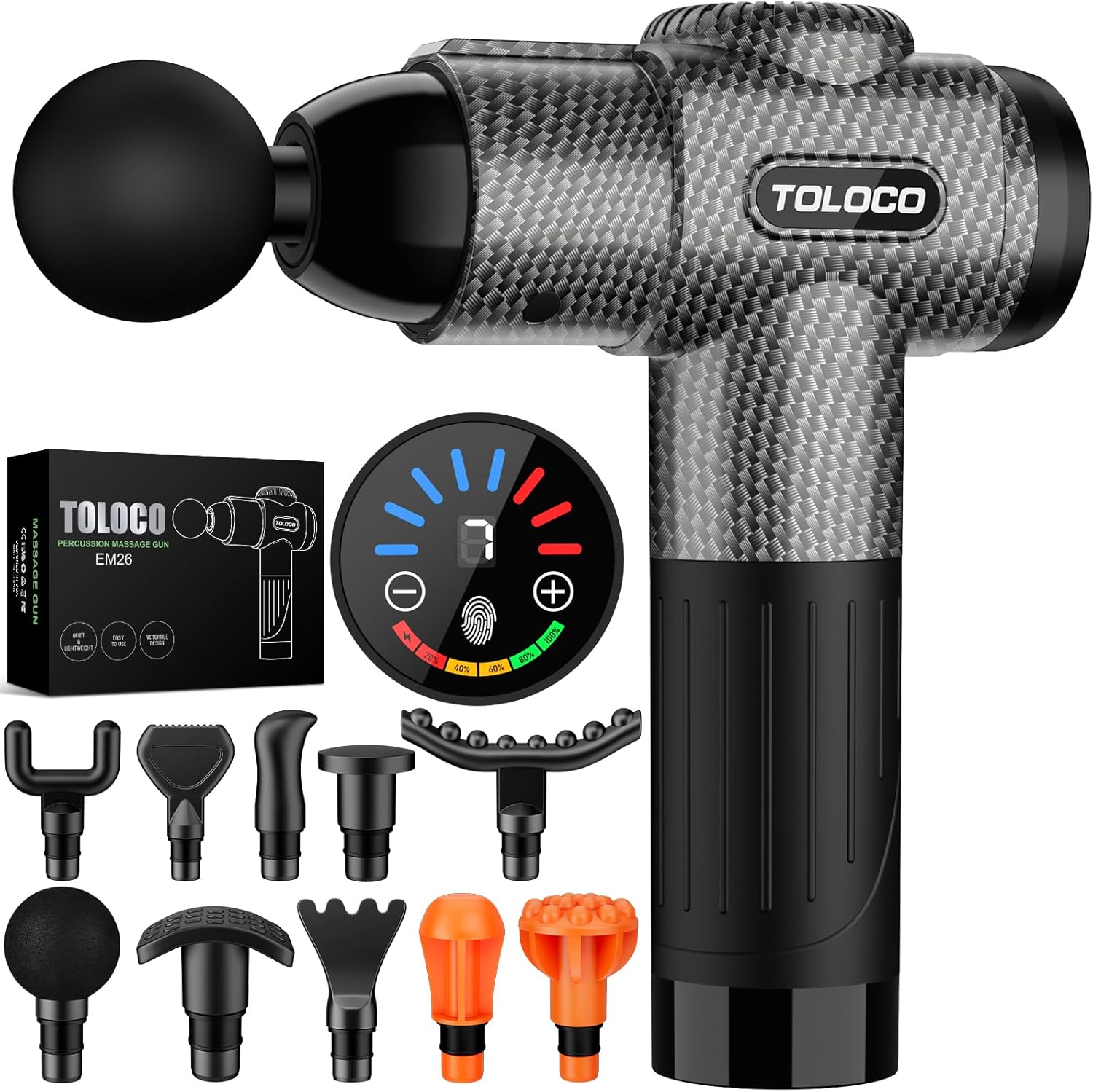 TOLOCO Massage Gun - gambar 1